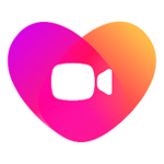 live chat video call with strangers android application logo